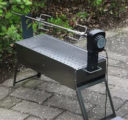 Grill do domu automatyczna pieczeń z rusztu jagnięcego z elektrycznym obrotowym węglem na zewnątrz do szpikulca