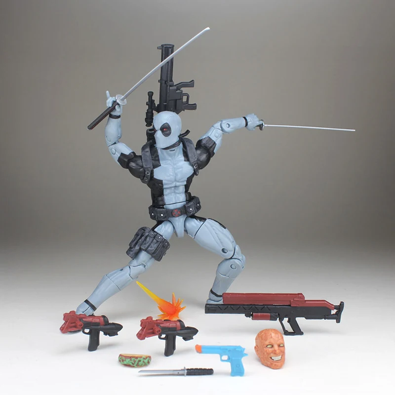 Marvel Legends Deadpool figurka 6 cali x-men pula śmierci multi-akcesoria ruchoma statua lalka Model kolekcja zabawek dla dzieci prezent