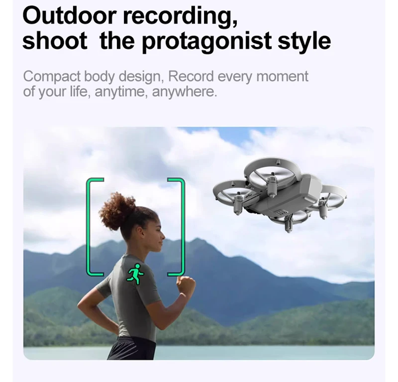 Xiaomi GT3 Mini Drone Dual Camera Aerial Adjustment Obstacle Avoidance Running Flying Machine Toy Remote Control Plane 2025