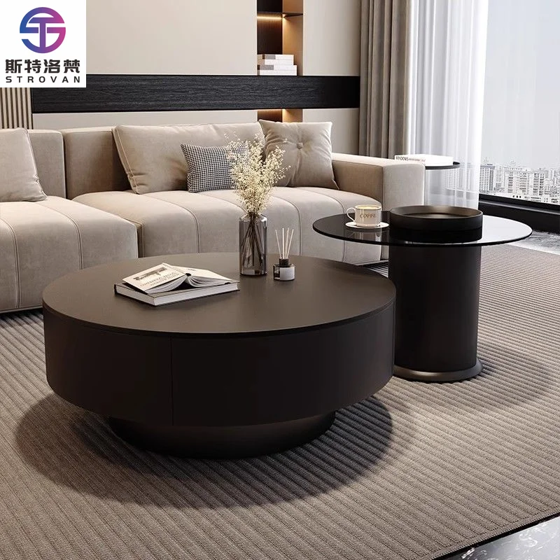

Modern Minimalist Coffee Table for Living Room Small Apartment High-end Home Furniture New Style