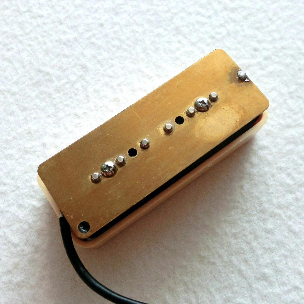 Stacked P90 Dual Coil Pickup Soap Box Low Noise Hybrid Magnet