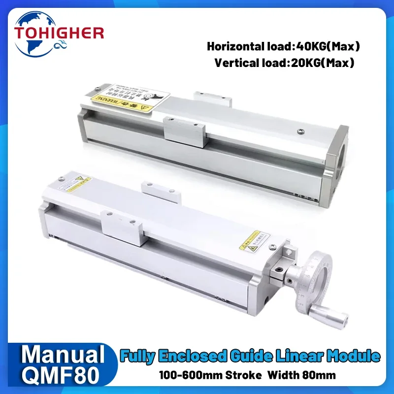 

CNC Sliding Table Fully Enclosed Linear Rail Table 80mm Width Dust Cover Ballscrew Slide Stage SFU1605 SFU1610 XYZ Axis