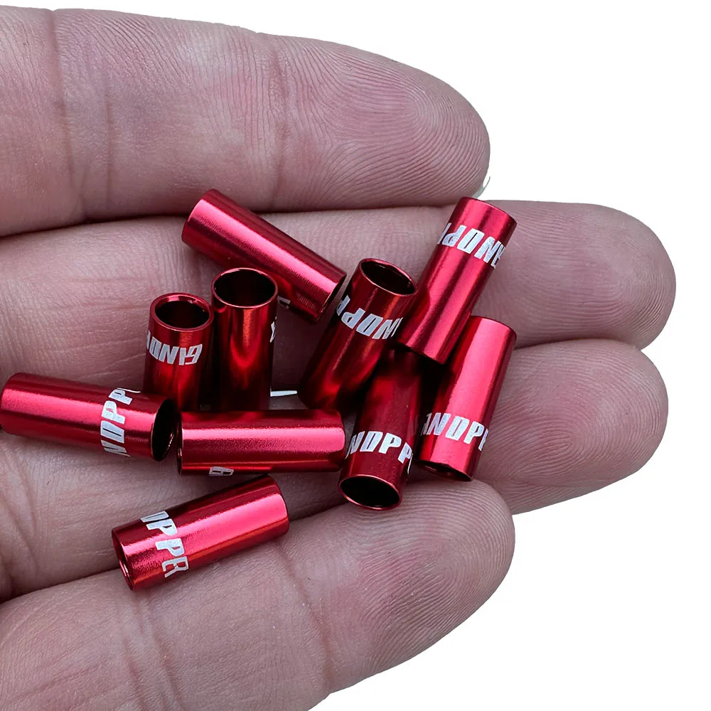 10pcs/ lot For Jagwire 4MM 5MM Bicycle Bracke Cable Shifter Cable Tube End Cap Line Wire Tube Plugs Bike Cable Cap