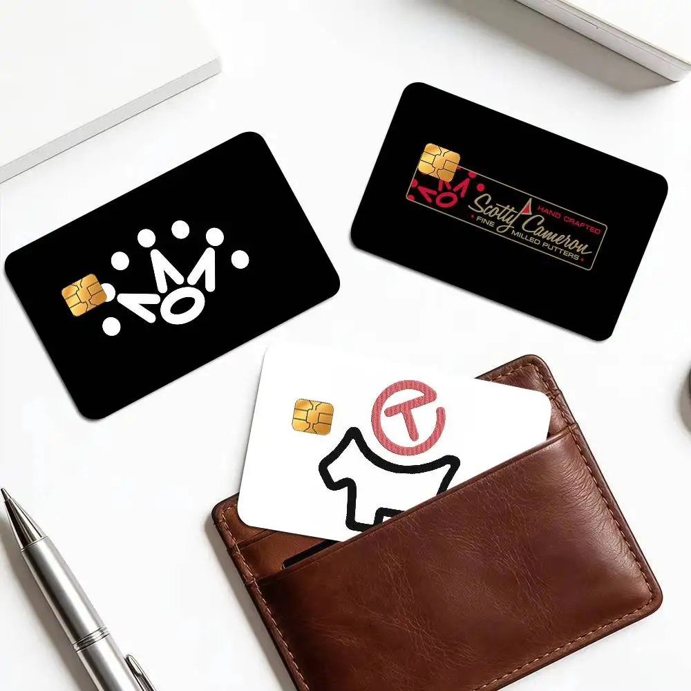 A S-coTTY-C-ame-RONS Anime  Diy Credit Debit Card Sticker Party Sticker Decoration Waterproof Small Chip Card Skin Sticker