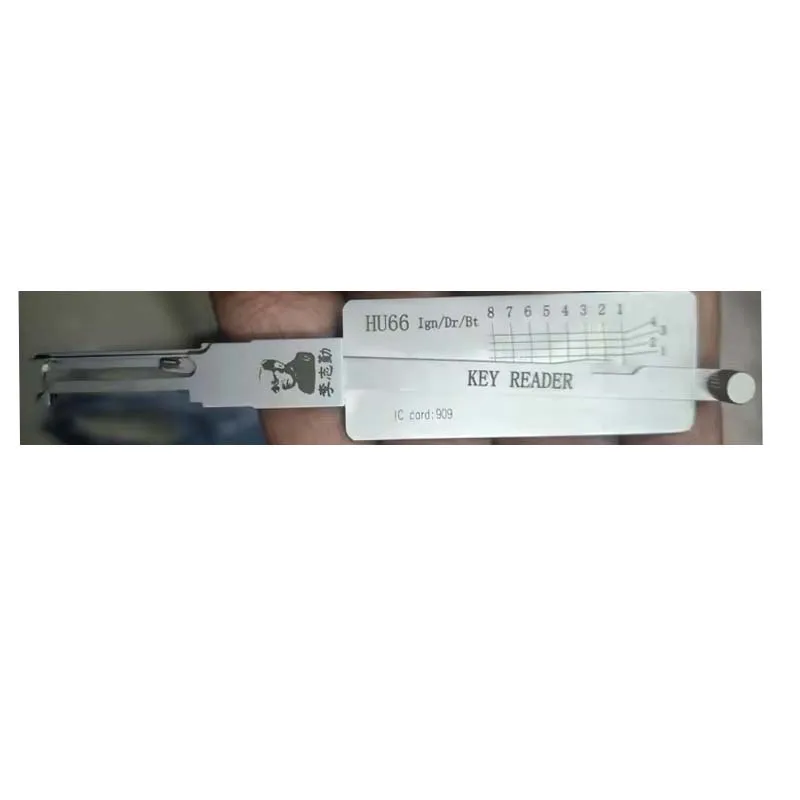 Original  LISHI  HU66 Key Reader UH66 Ign/Dr/ Bt 2 IN 1 Auto Decoder and ock Pick Tool  ocksmith Tools