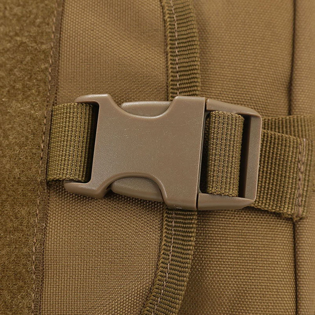 

Single Shoulder Bag 24x10x19cm Brown 1000D Nylon Hard Plastic Tactical Outdoor Travel Small Crossbody Handbag for Men