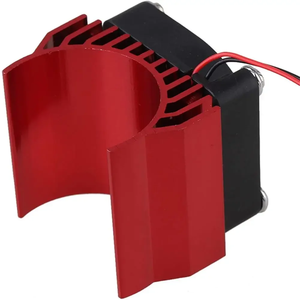540/550/ Motor Heat Sink Cooler Heat Fin 36mm Diameter Radiator/cooler 4010 Dc 5v Cooling Fan For Rc Model Car Traxxas Hsp Scx10