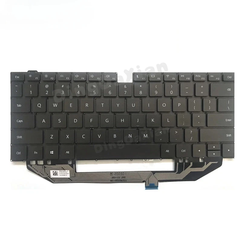 D+US Replacement Backlit Keyboards for MateBook X Pro MACH W19 W29 BL W19B W19C black keyboard English 9Z NEXBN 00R