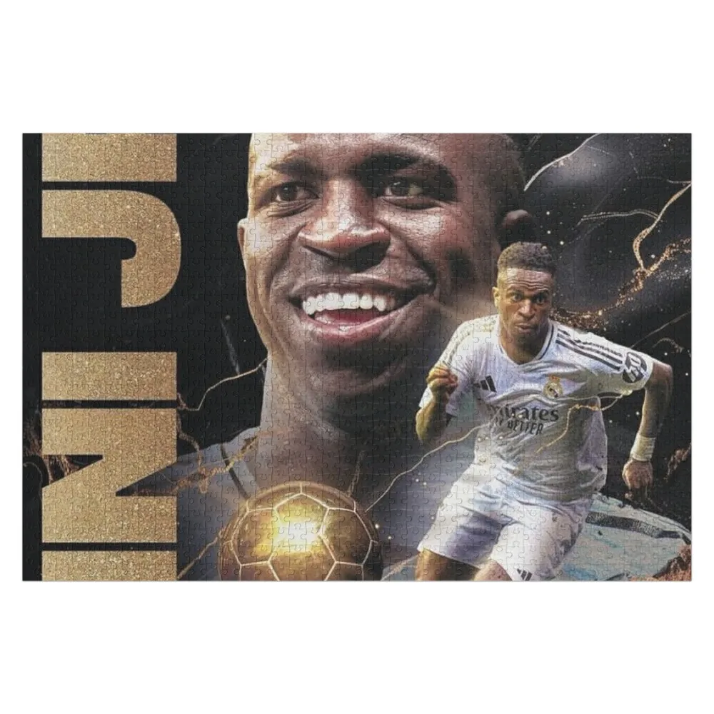 

vinicius junior Jigsaw Puzzle With Photo Wood Adults Personalized Kids Gifts Puzzle