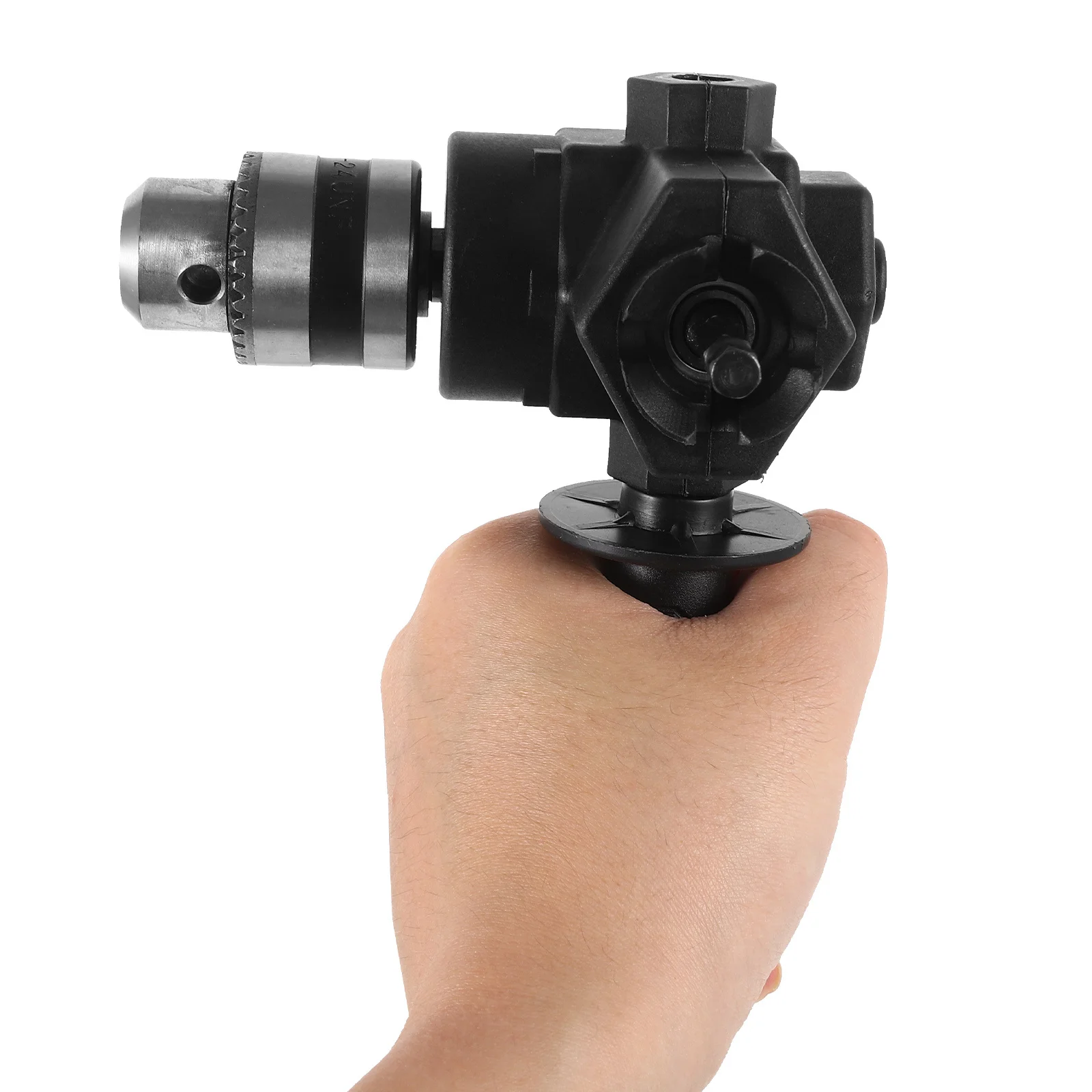 

Right Angle Drill Attachment Impact Driver Bit Adapter Pivoting Bit Holder Electric Screwdriver Attachment for Corner Drilling