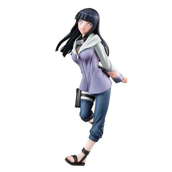 New 21cm Doll Model Uzumaki Naruto Anime Figures Haruno Sakura Hyuga Hinata PVC Figurines Collection Decoration Kids Toys Gifts