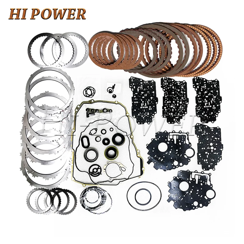 

6T31E 6T31 Auto Transmission master Seal Overhaul Kit Friction steel Plate For GM Buick Allure gearbox clutch gasket Disc kit