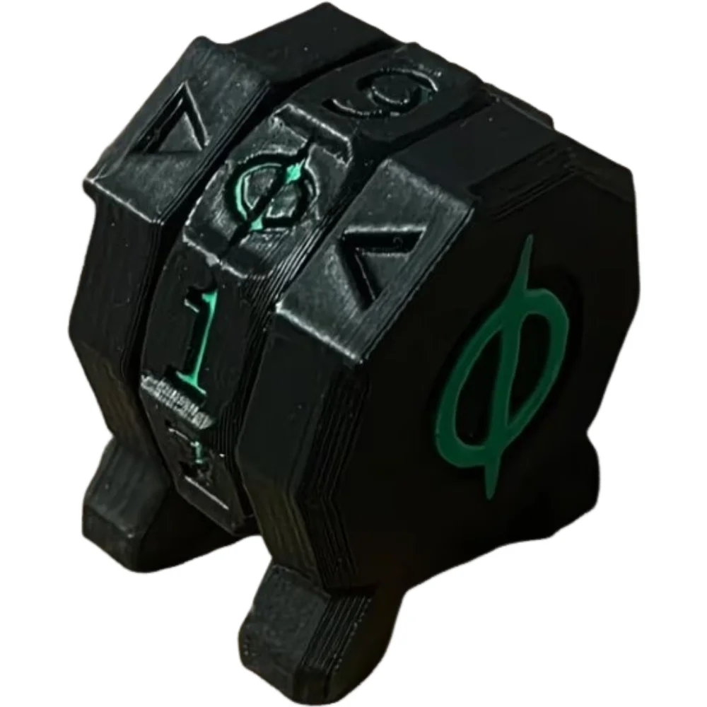 Integrated Toxic State Monitor for MTG TCG DND Desktop Games, Creative Desktop Ornament