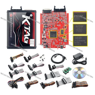 KTAG V2.25 European Red Board K-TAG 7.020 KTM100 ECU Programmer No point limit