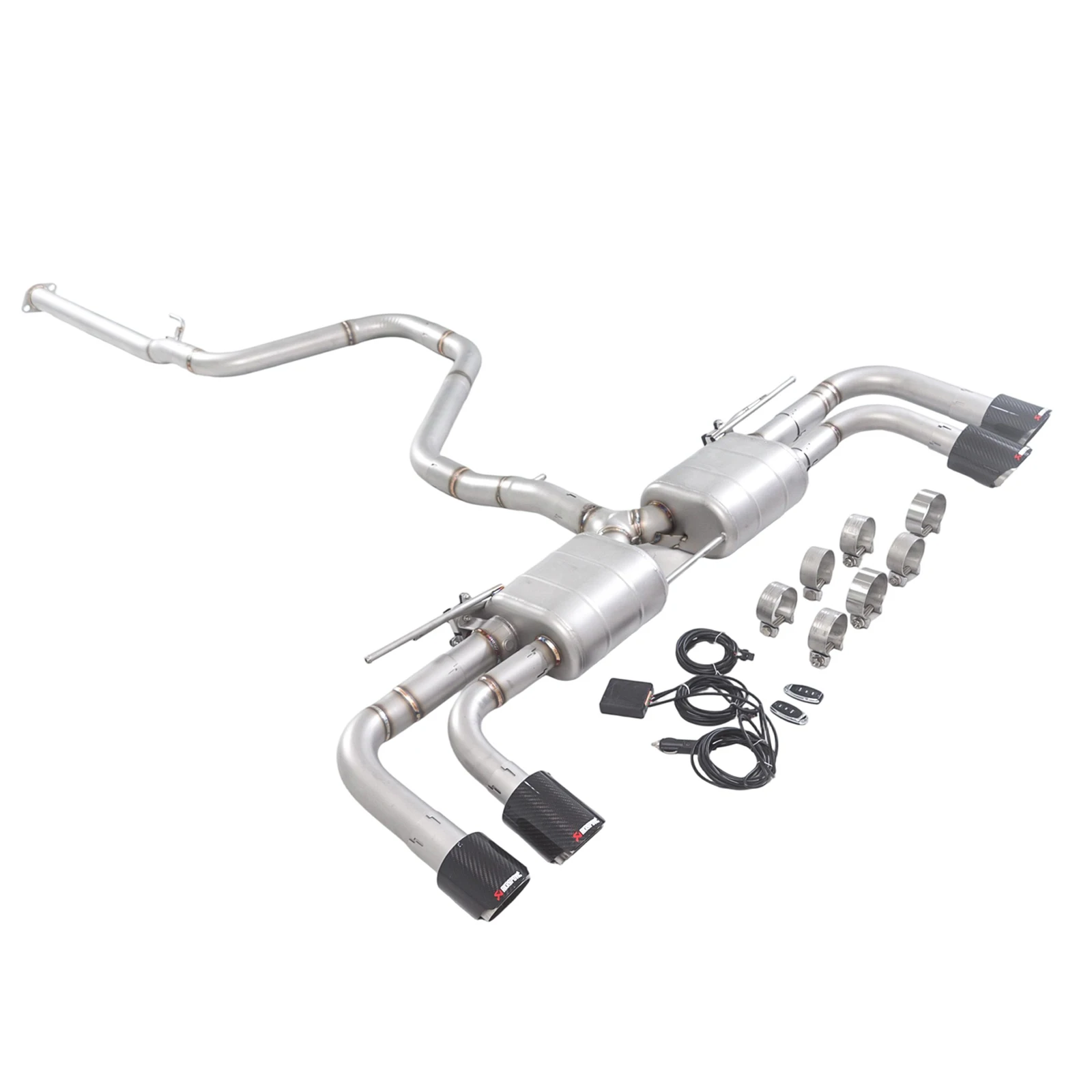 

The GFC is suitable for the 1.5T and 2.0T 304 stainless steel Catback exhaust system with valve of the GAC Trumpchi EMPOW