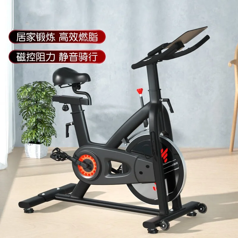 Spinning bike home magnetic control mute fitness equipment indoor pedal bike to lose weight stepless resistance adjustment