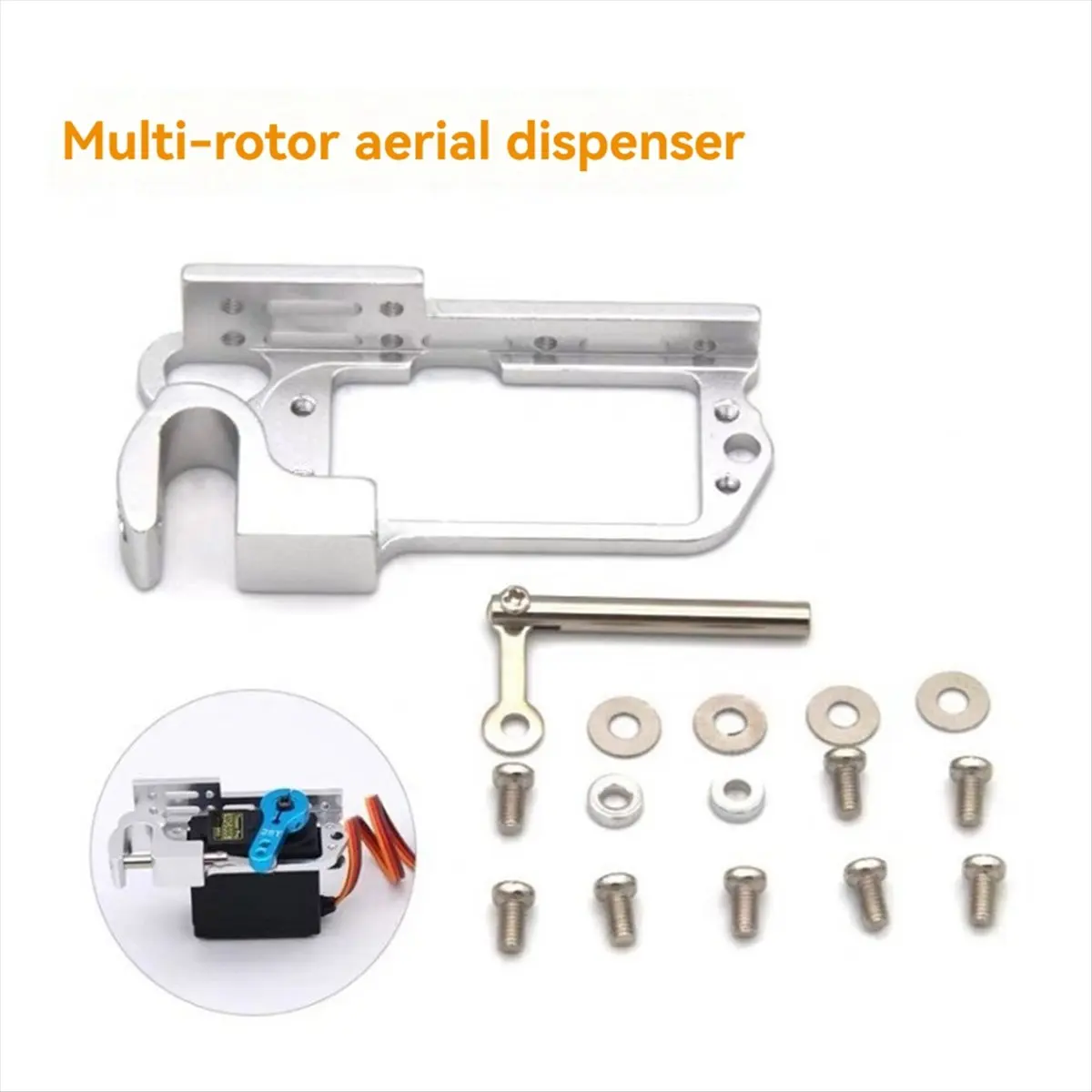 A40I 20KG Digital Servo Large Torque+20KG Servo Parabolic Switch Device Aerial Vehicle Throw Device for RC Drone Cars