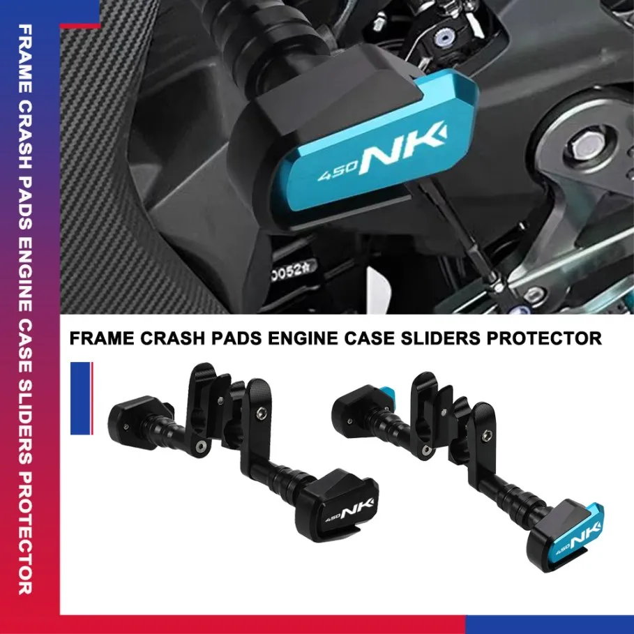 

FOR CFMOTO CF MOTO 450NK 450 NK 450 NK450 2023 2024 2025 Engine Protection Cover Frame Sliders Crash Pad Falling Protector Guard