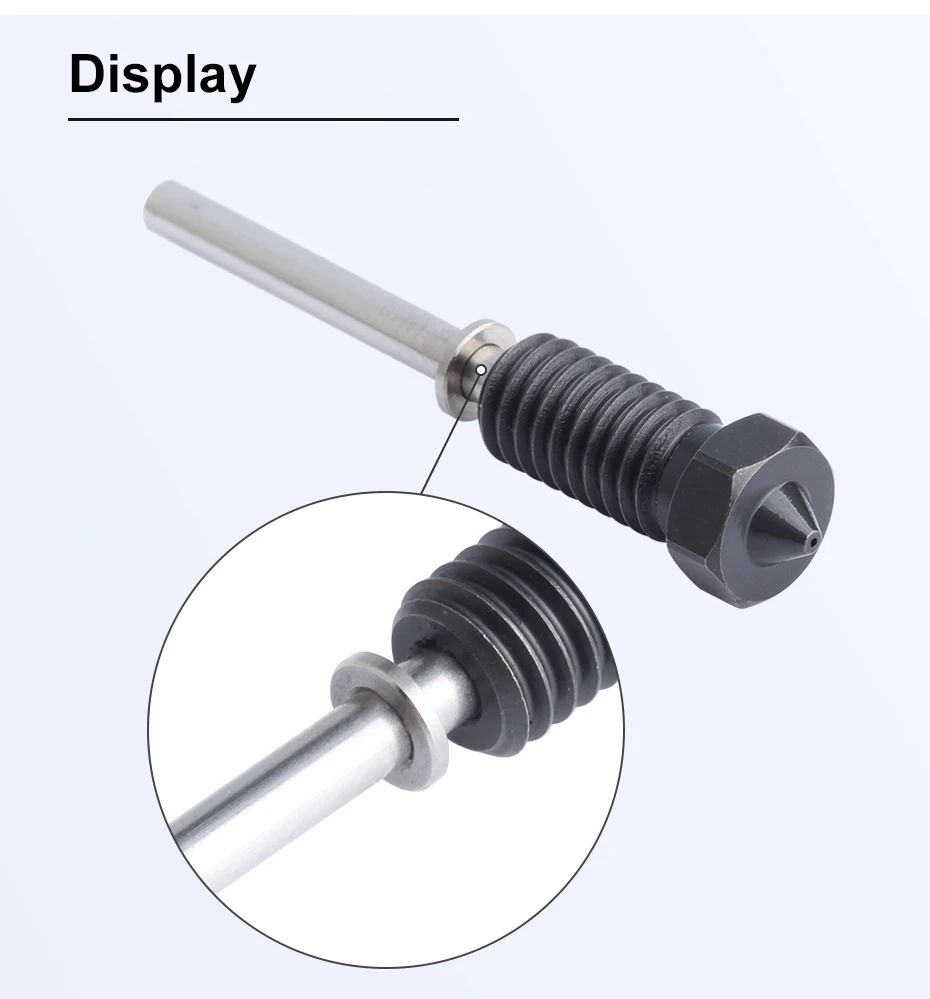 Trianglelab TUN Unity Düse aus Gehärtetem Stahl, All-in-One Kompatibel mit Matrix Extruder CHC TR6 TD6 Hotend Drucker – Detail 10