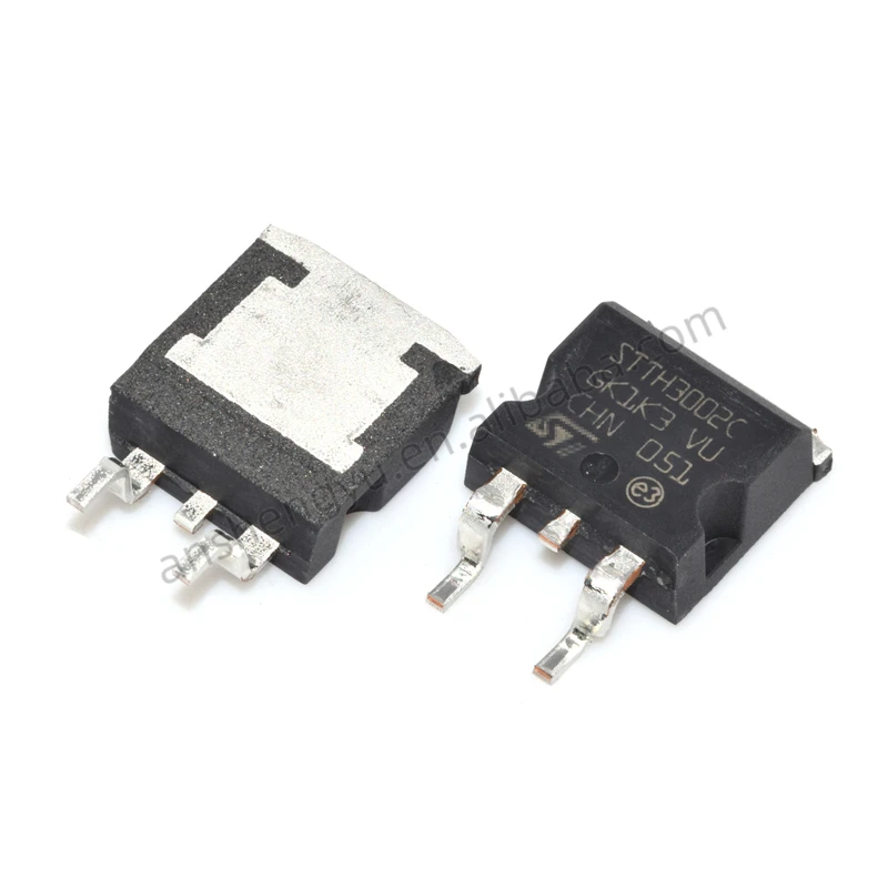 5PCS STTH3002CG-TR 3002CG Ultrafast Recovery 30A 200V TO-263