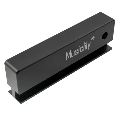Musiclily Pro-nivalizador de cuerda inferior de aluminio, diapasón, lijado de trastes, barra de archivo de haz de nivelación, herramienta Luthier para guitarra y bajo