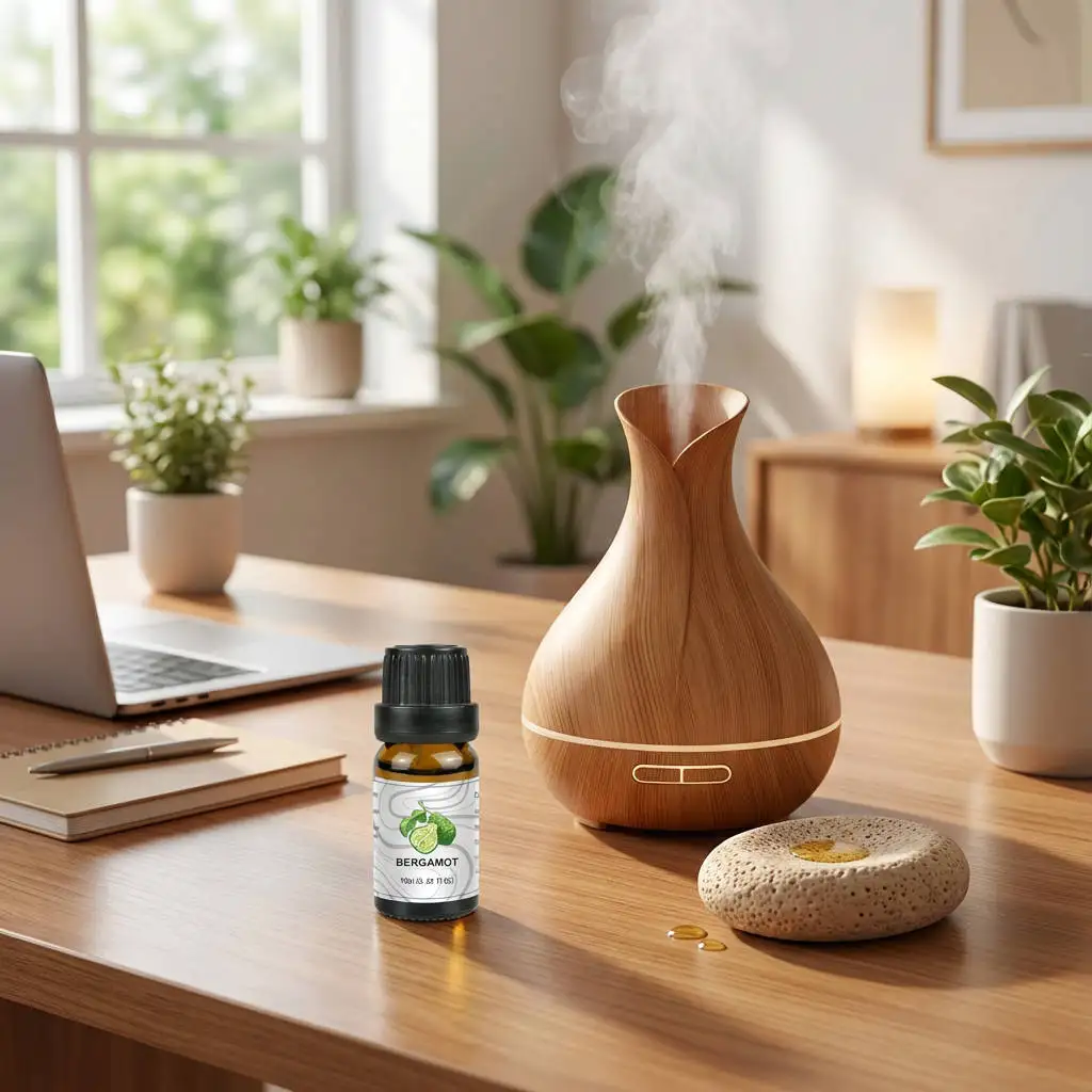 Water Soluble Essential Oil for Humidifier Aroma Diffuser 10ml Plant Fragrance Oil for Aromatherapy Relaxing Air Freshener