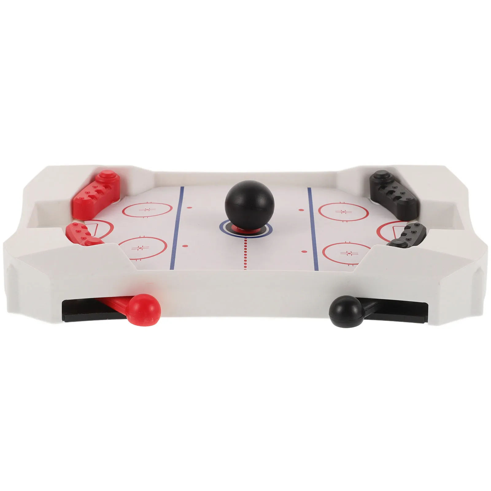 

Mini Hockey Pucks Board Interactive Tabletop Game for Hours of Fun Lightweight Travel-Friendly Sports Game for All Ages Play