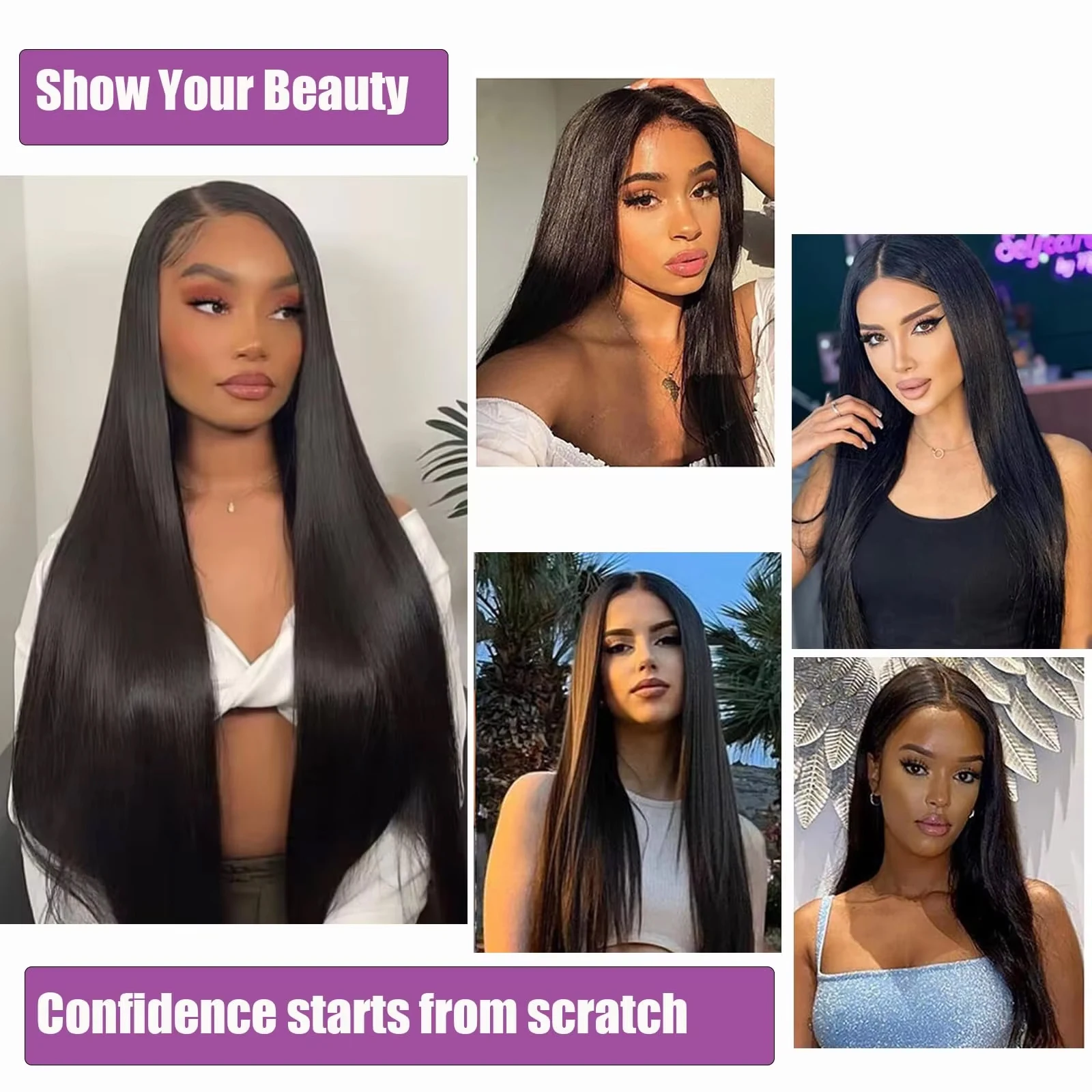 30 Inch Bone Straight 100% Bundles Deal Brazilian Virgin Human Hair 3 4 Bundles Raw Hair Extensions Natural Color Remy For Women