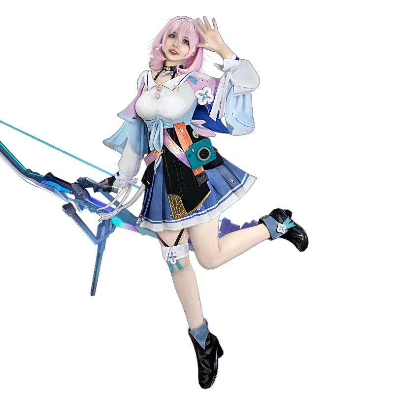 CosKoKo-Costume de Cosplay du 7 Mars pour Femme, Uniforme Adorable, Thème Anime Honkai: Star Rail, Vêtements de Jeu pour ixd'Halloween, Nouvelle Collection