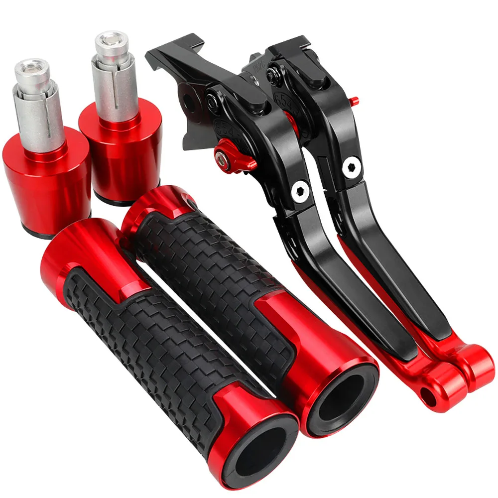 

Motorcycle Aluminum Brake Clutch Levers Handlebar Hand Grips ends For DUCATI 620MONSTER 2003 2004 2005 2006 620 MONSTER