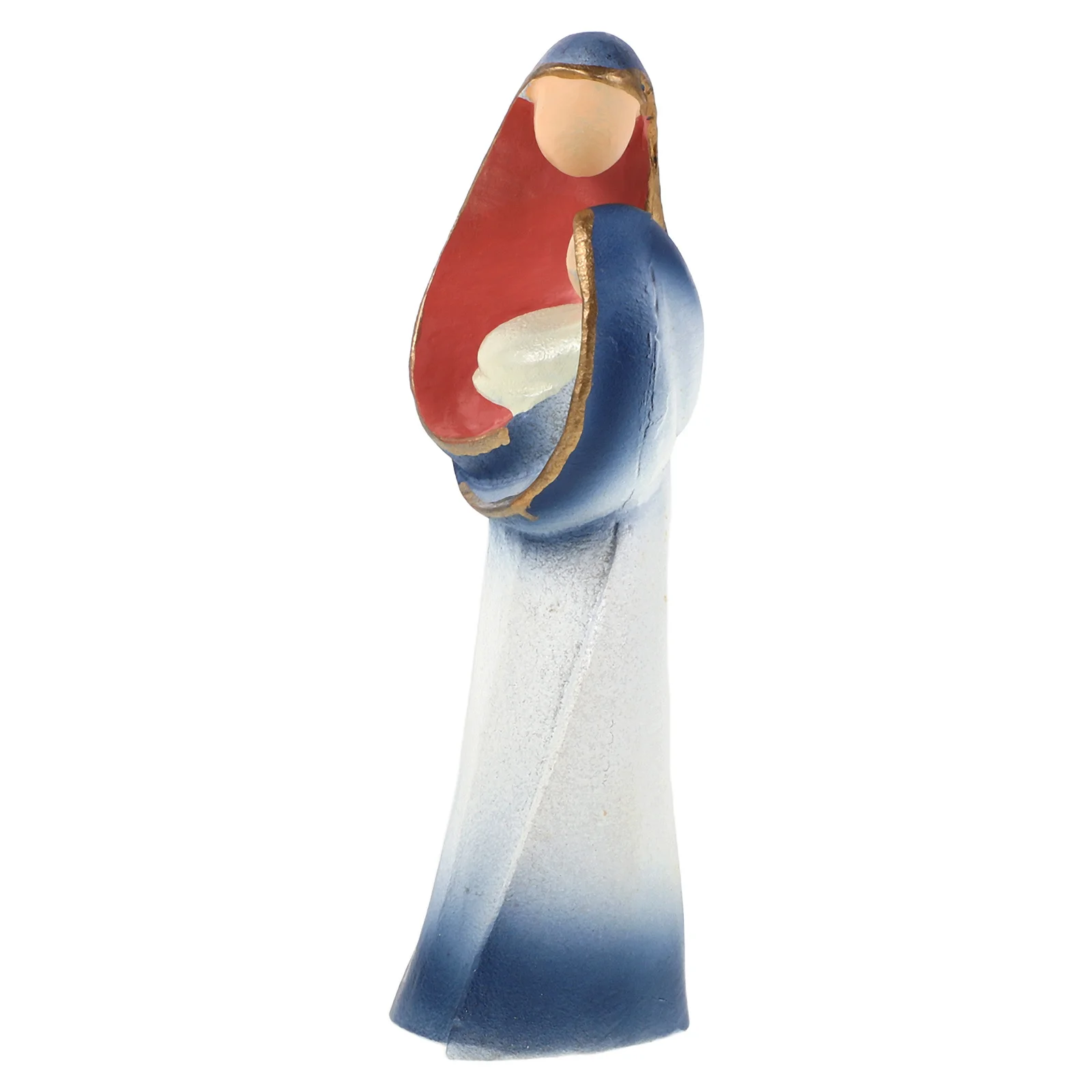 

Jesus Nativity Scene Resin Sculpture Elegant Design Religious Ornament Home Holiday Table Decoration Nativity Statue