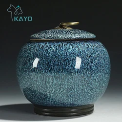 Cremation Urns for Human Ashes Pet Cat dog rabbit Place Funeral Small Animal Ceramic Urn coffin box keepsake