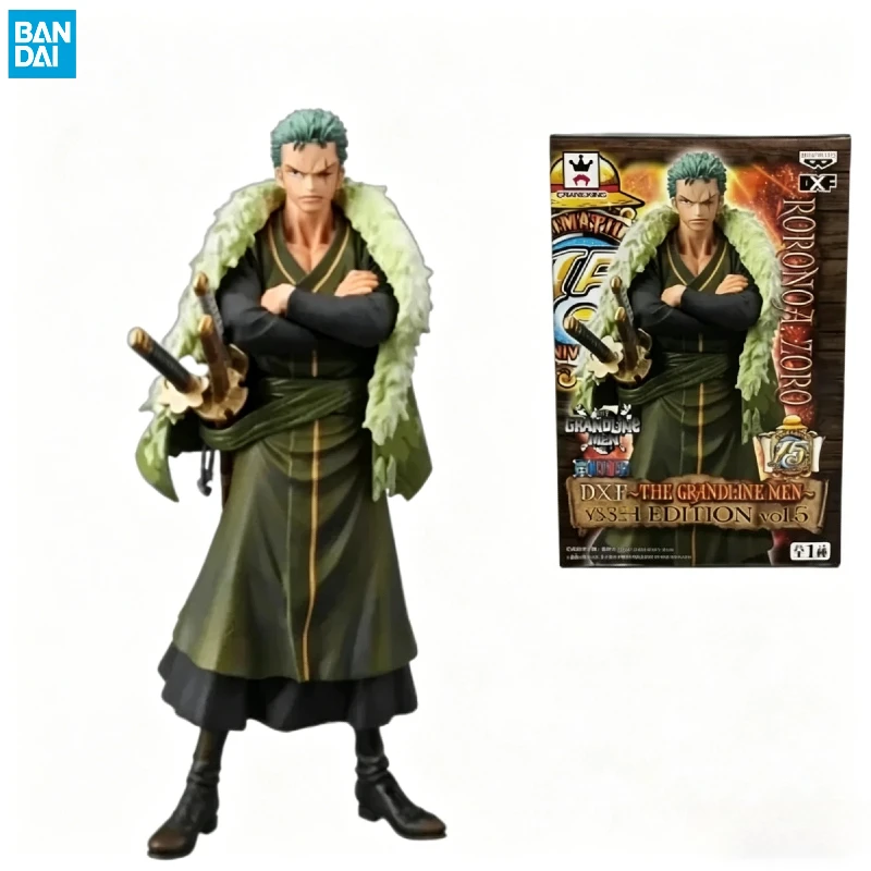 

В НАЛИЧИИ: Оригинальная коллекционная фигурка Banpresto DXF The Grandline Men 15th Edition Vol.5 One Piece Roronoa Zoro, 17 см.