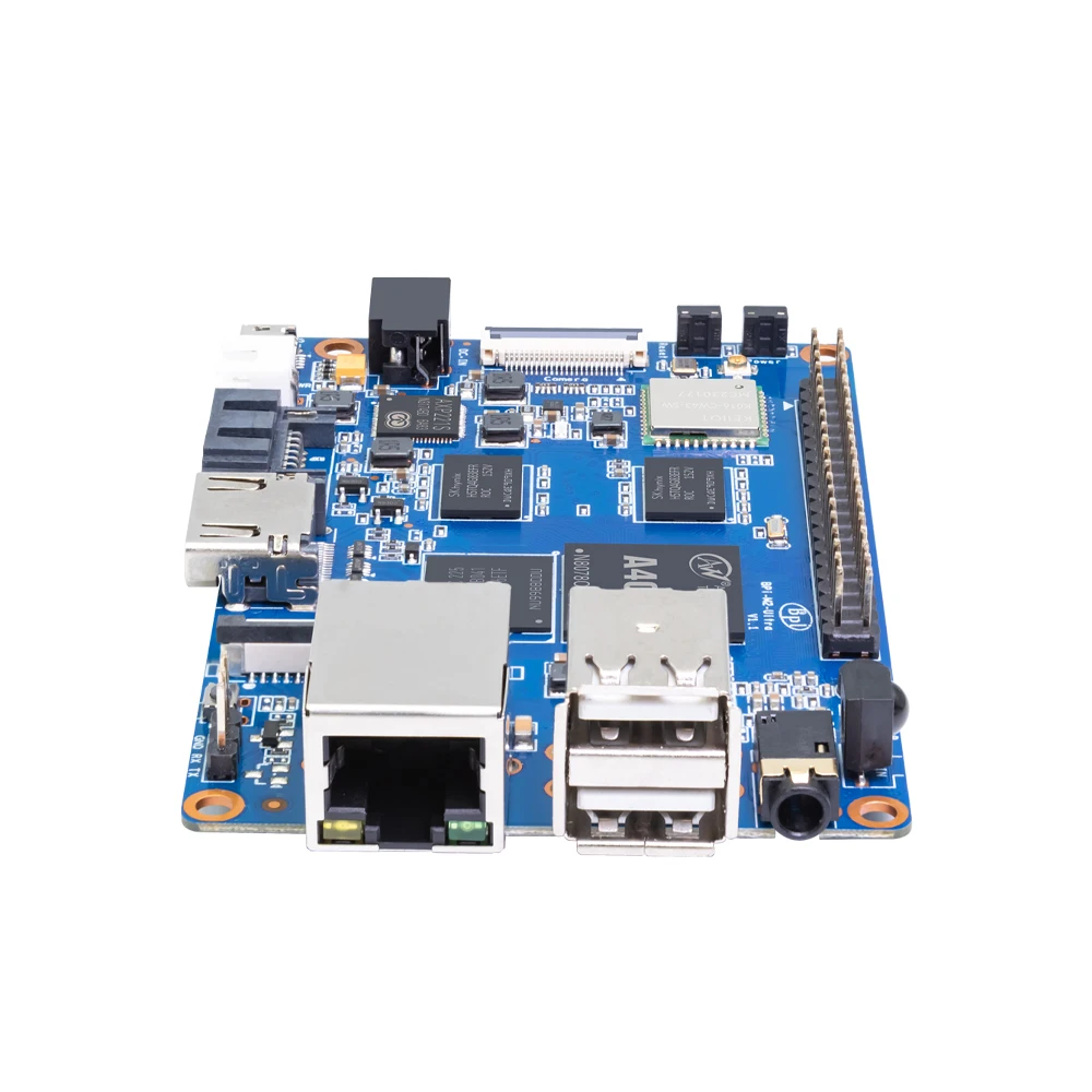 Imagem -06 - Banana pi Bpi-m2 Ultra com Caixa de Metal Power Allwinner A40i Quad Core 2gb Ddr3 8gb Emmc com a Bordo Wifi Bt4.0 Única Placa