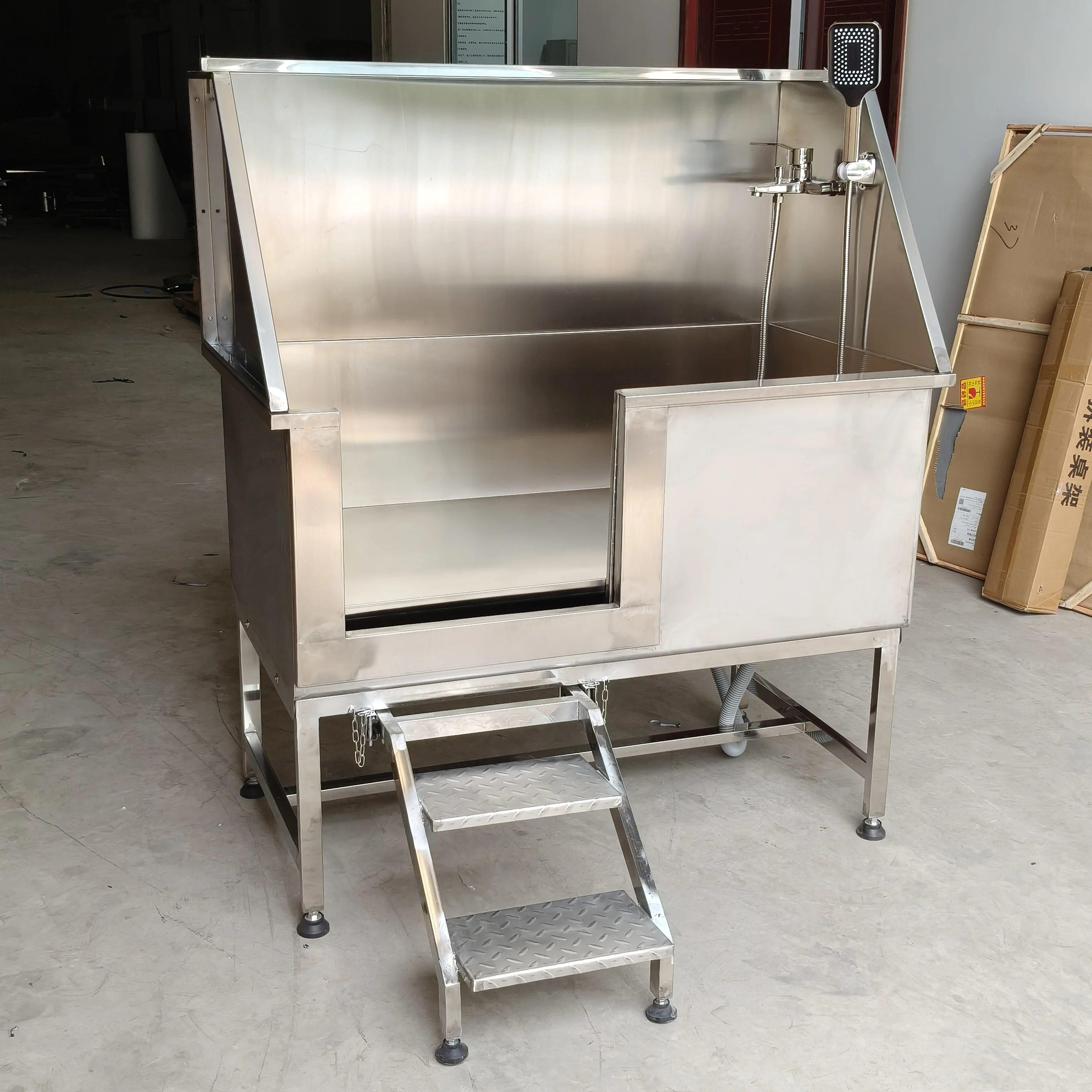 Heavy Duty Dog Wash Station Large Pet Bathtub for Grooming Salon and Home Use
