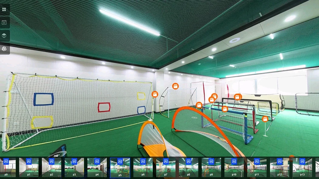 Multisport-Basketball-Baseball-Fußballtraining Rebounder-Netz Fußball Oal Hittin Übungsnetz