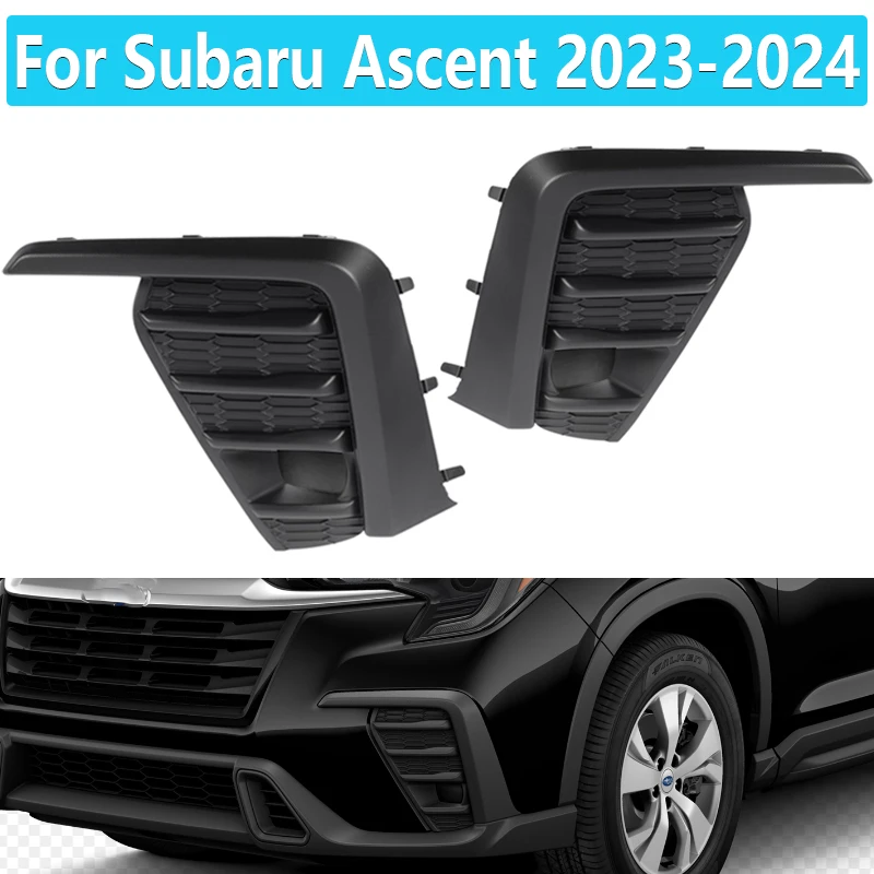 

Fog Light Cover For Subaru Ascent 2023 2024 Car Fog Lamp Front Bumper abs Frame Covers Trimming Bezel Accessories