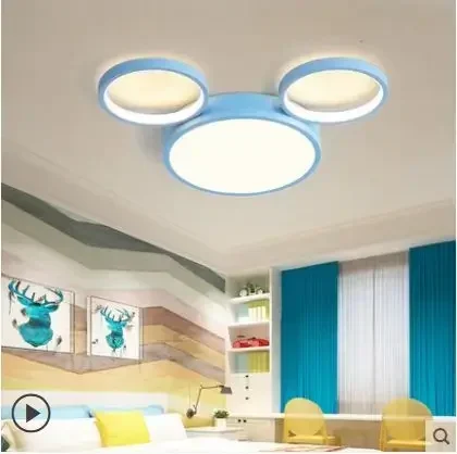 Led ceiling lamp romantic bedroom lamp simple modern creative room ceiling lamp