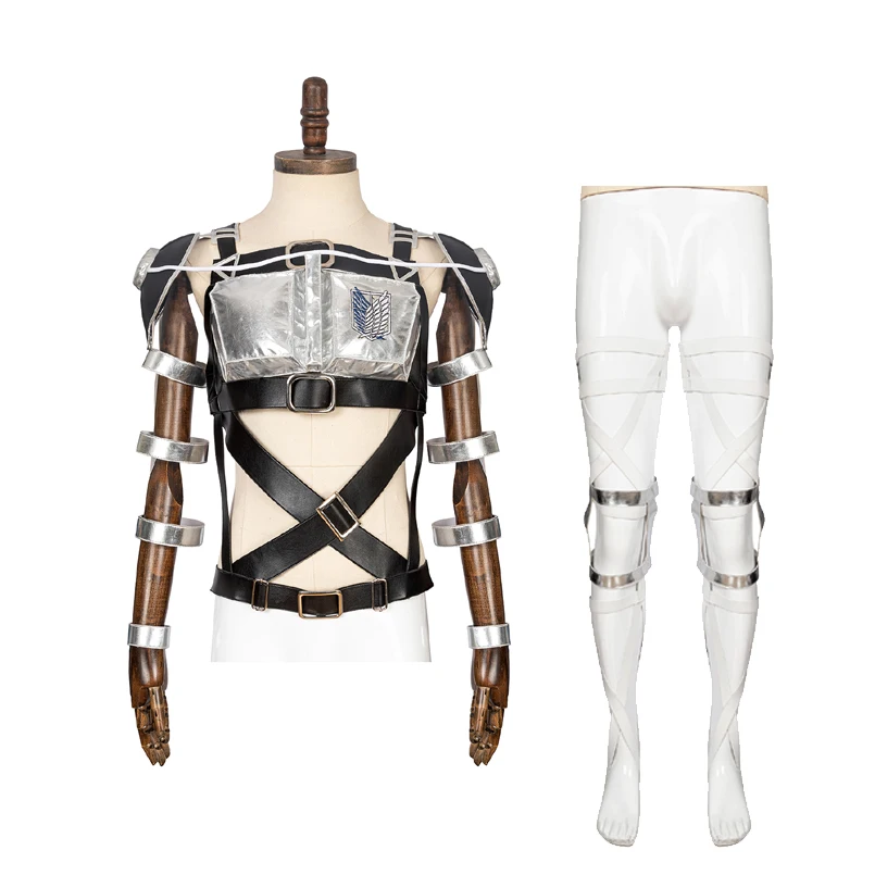 Aanval Op Titan Seizoen 4 Rivaille Kostuum Halloween Cosplay Shingeki Geen Kyojin Eren Dot Outfit Team Uniform Armour Accessoires