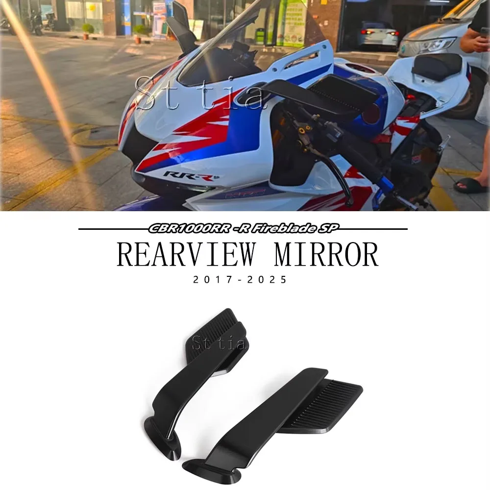 

New Stealth Max Mirror Adjustable Motorcycle Accessories Side Rearview Mirrors For Honda CBR1000RR CBR1000RR-R CBR1000 RR RR-R