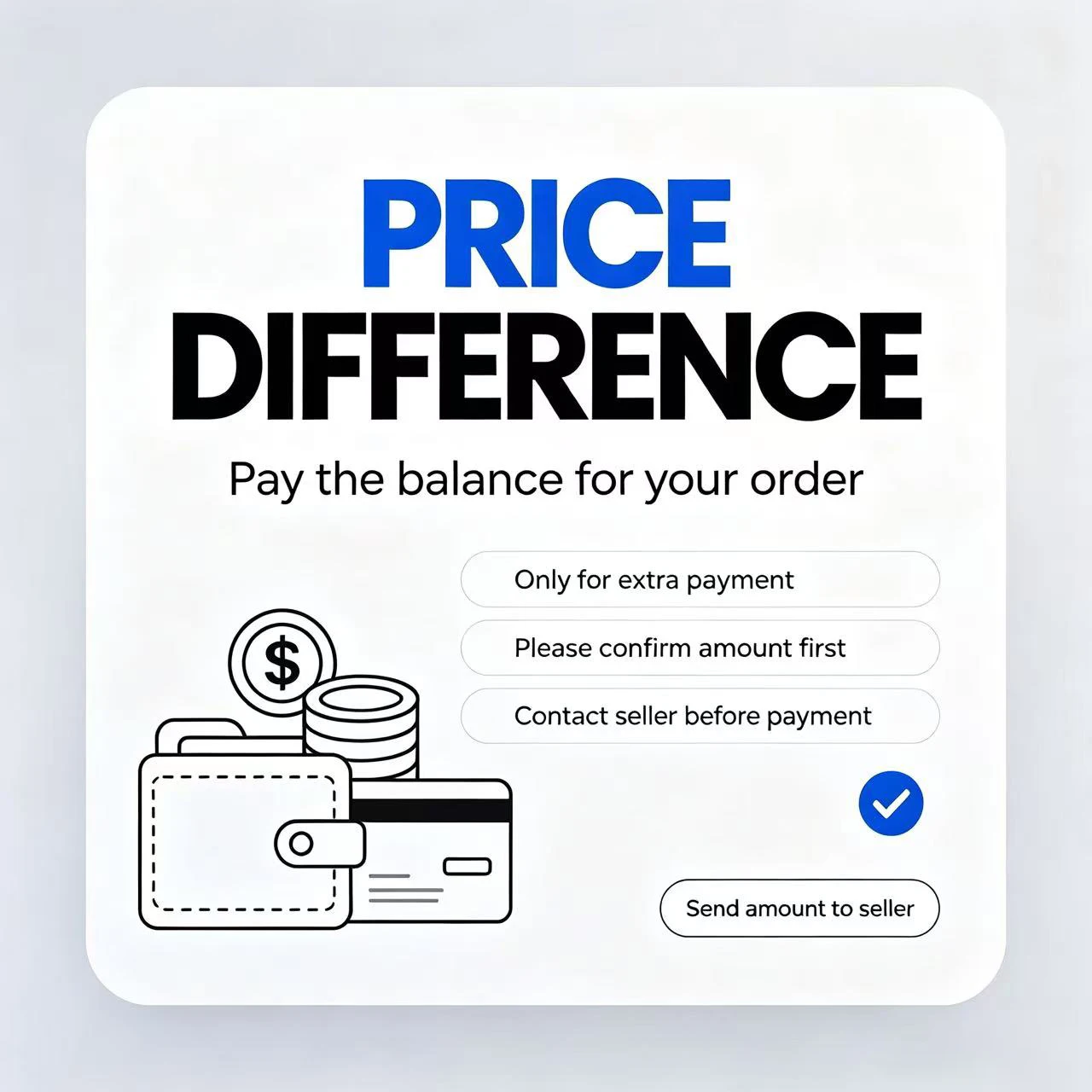 Dedicated link for customized products