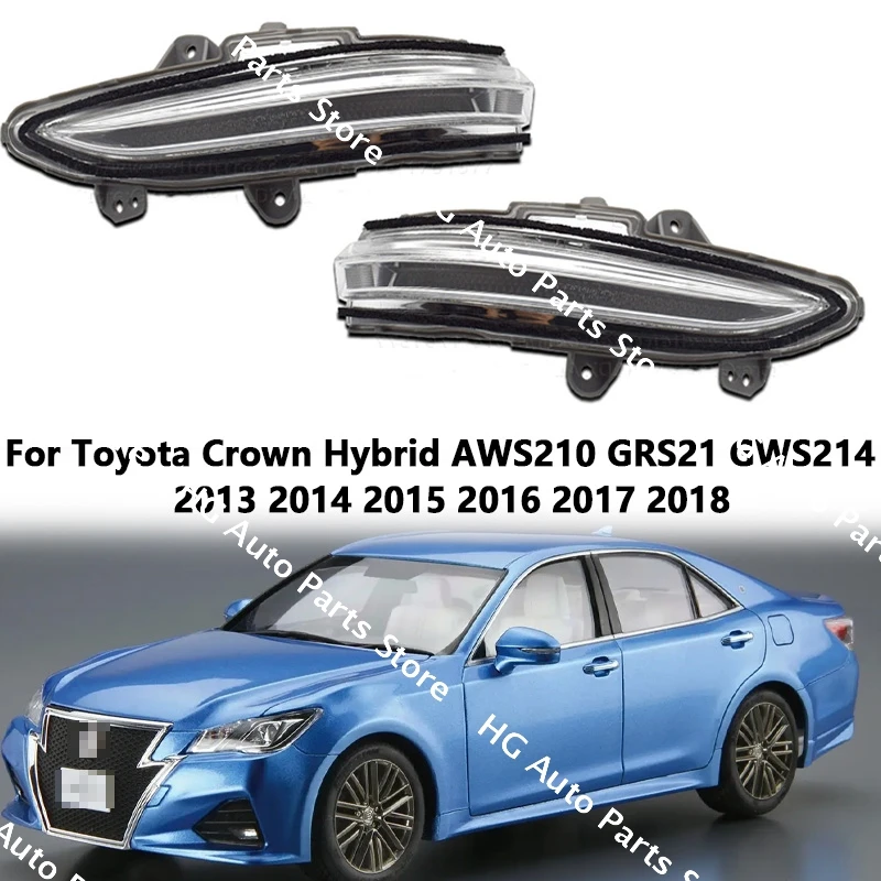 

Car Accessories For Toyota Crown Hybrid AWS210 GRS21 GWS214 2013-2018 Dynamic Blinker Indicator Sequential Turn Signal Light