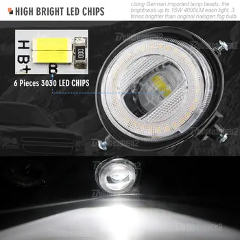 2個30W汽車LED透鏡霧燈組件,8000流明,12V,適用於馬自達2 Demio 2007-2017款 10 最佳銷售 馬自達Demio霧燈 - №1