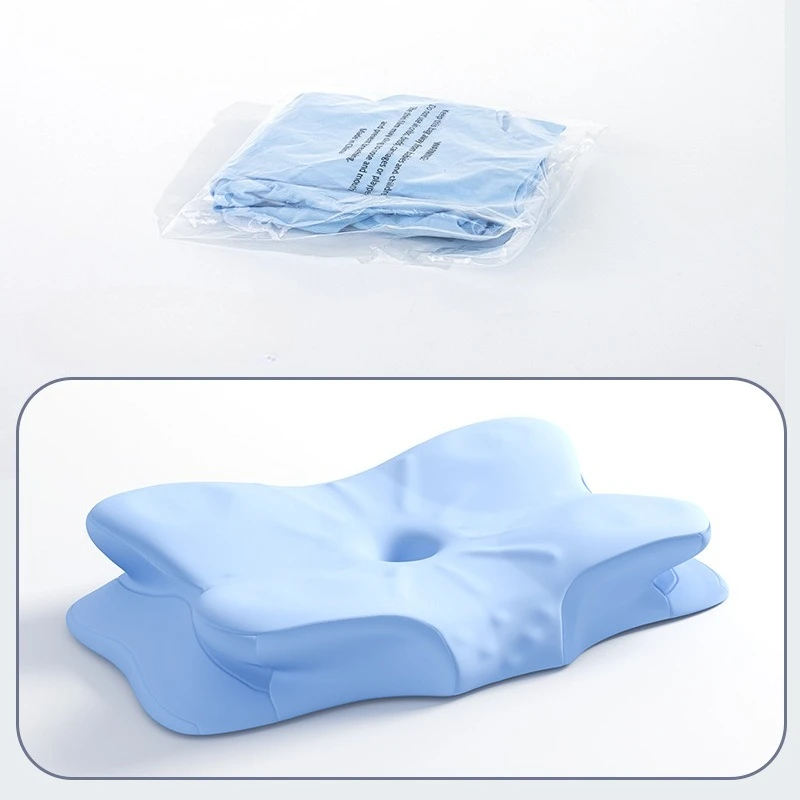 Toddler Pillowcases with Hidden Zipper for Kids Girls Boys Butterfly-Shaped Soft Breathable Silk Pillow Cases