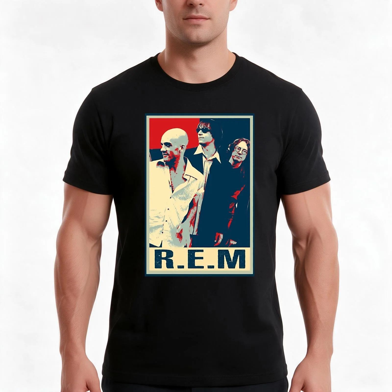 Alternative Chronicles REMs Band Tribute Tee T-Shirt Summer Casual Cotton Tee Oversized Streetwear Tops Vintage Graphic Print