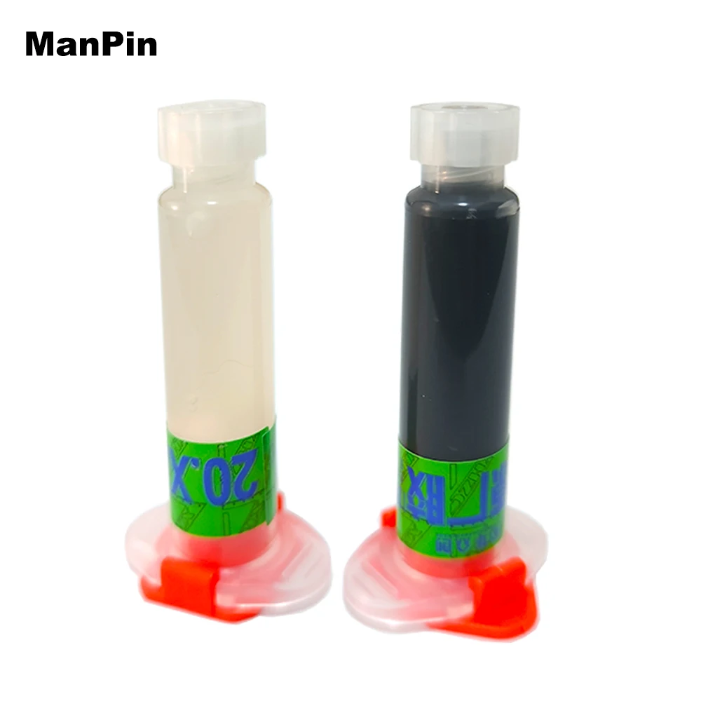 30ml 20.X Cold Press Glue Liquid Adhesive For iPhone Bezel Frame Mobile Phone LCD Screen Display Repair Tools Black White
