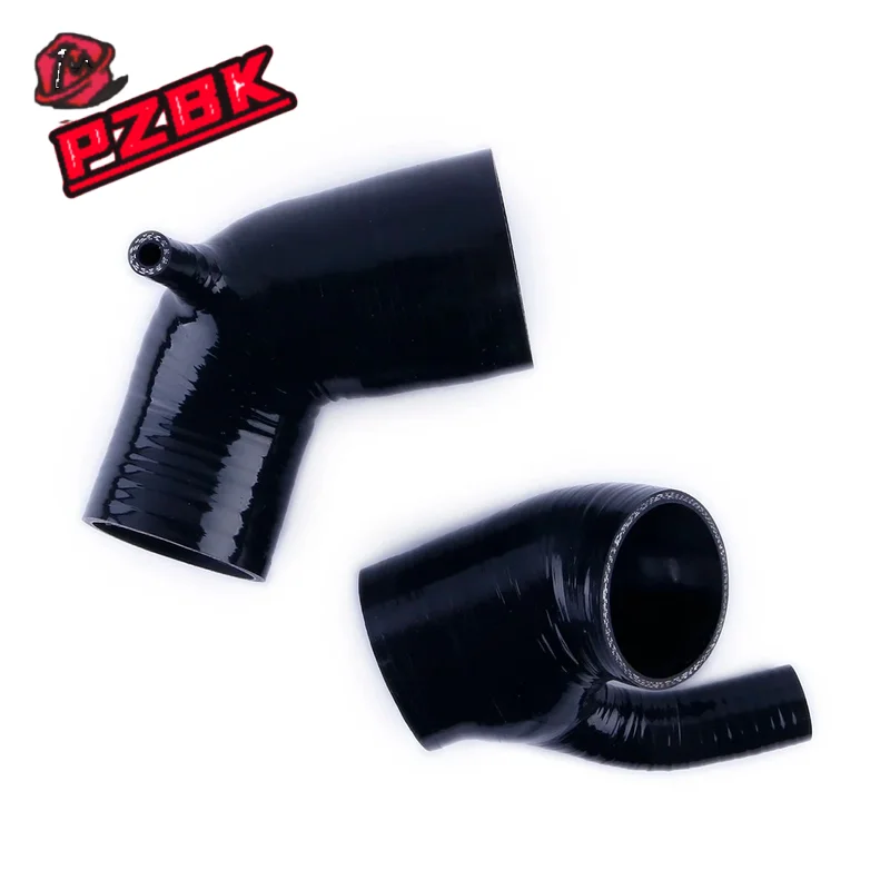 2PCS For BMW 320i 323i 325i 328i Z3 E46 L6 2.2L 2.5L 2.8L M52 M54 Silicone Throttle Air Intake Boot Hose Kit