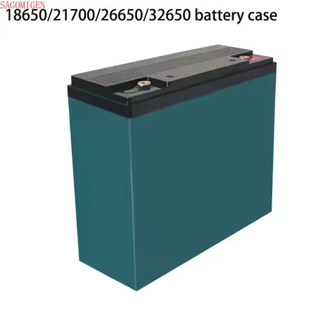 18650/21700 Lithium Battery Storage Boxes Case 26650/32650 Lifepo4 Battery Case 12V 10Ah 15Ah 20Ah Battery Storage Plastic Case