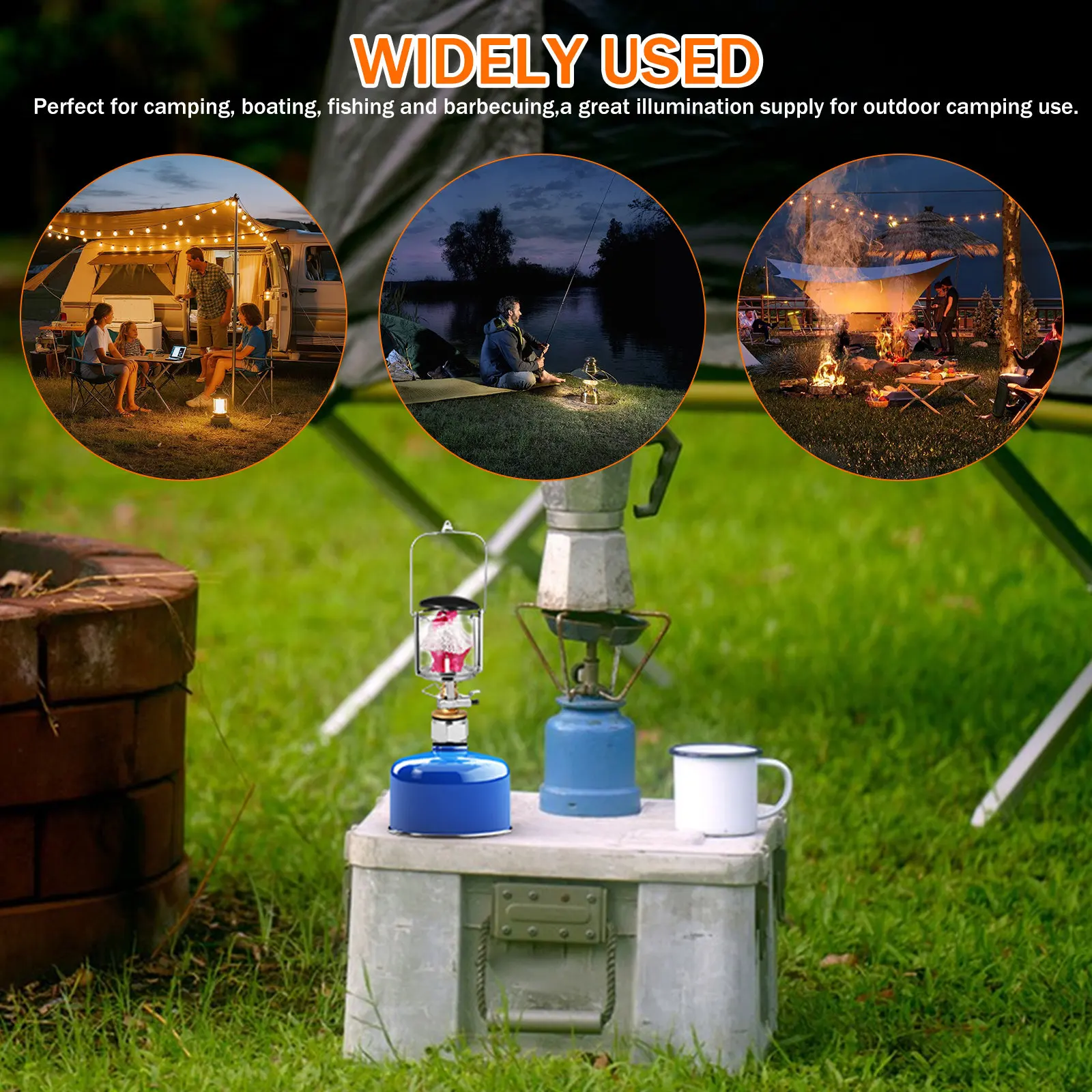 مجموعة واحدة من مصابيح الغاز ل - مراجعة Camping Cooking Tent وسعره