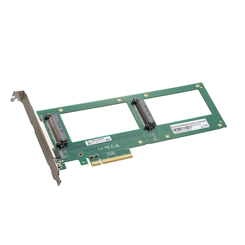 Convertitore riser scheda di espansione SSD Xinmonda PCI Express3.0 x4 a U.2 NVME SFF-8639 da 2,5"